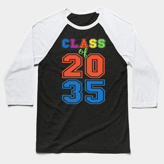 Class of 2035 Baseball T-Shirt by Charaf Eddine